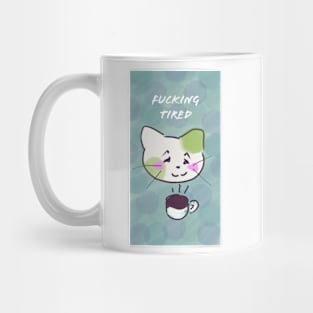 Tired Cat 2 Mug